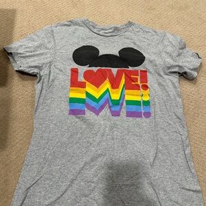 Grey Disney Pride Tee